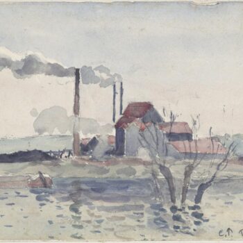 Factory on the Oise at Pontoise, 1873