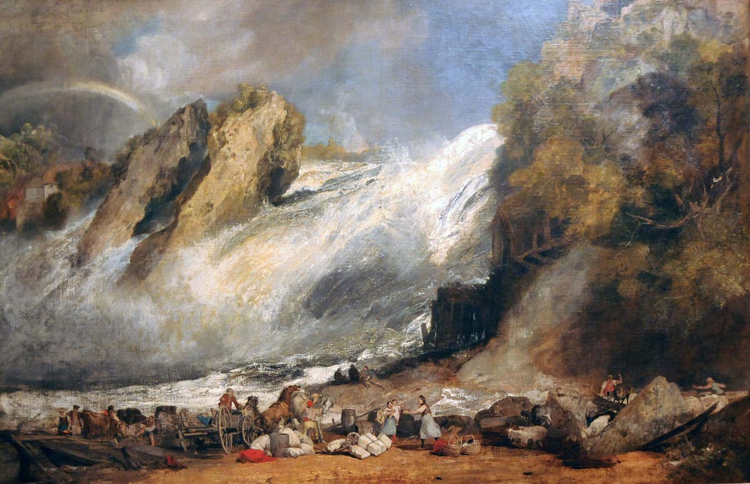 Fall of the Rhine at Schaffhausen, 1805-06
