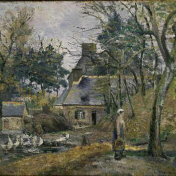 Farm at Montfoucault, 1874