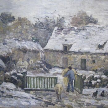 Farm at Montfoucault, 1876