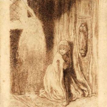 Faust - Margaret in the Church, 1848