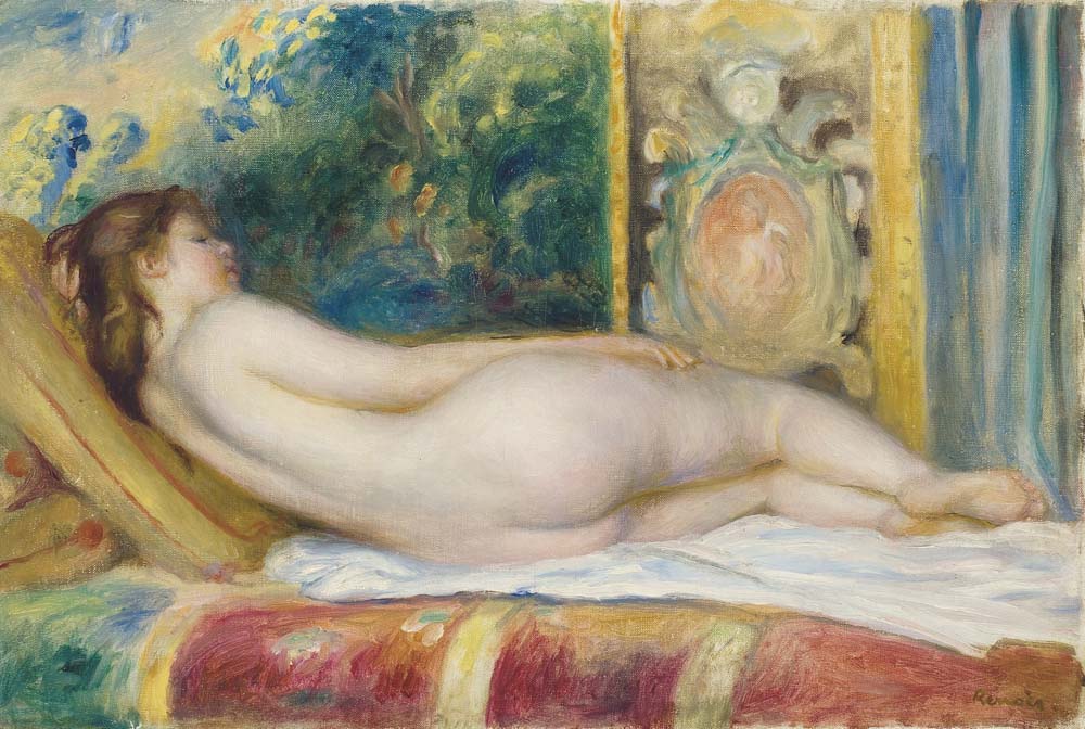 Female Nude on Canape