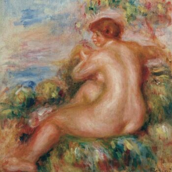 Female Nude on the Landscape, 1915