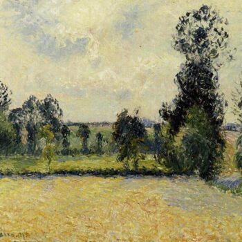 Field of Oats in Eragny, 1885