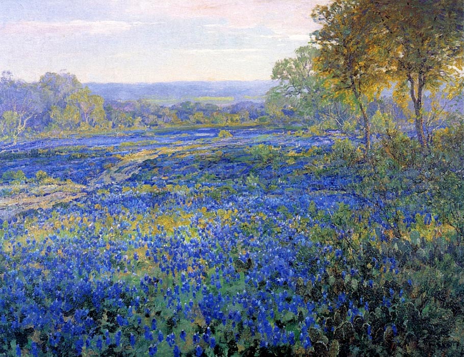 Fields of Bluebonnets, 1920