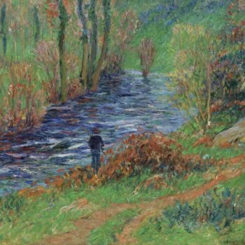 Fisher on the Bank of the River, 1904-05