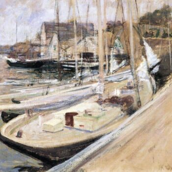 Fishing Boats at Gloucester, 1901