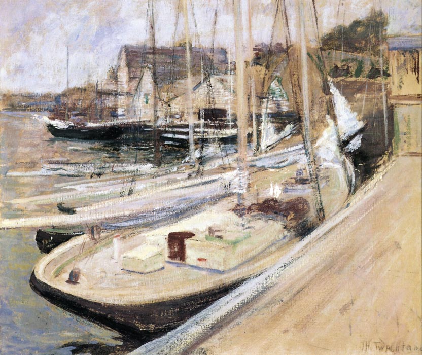 Fishing Boats at Gloucester, 1901