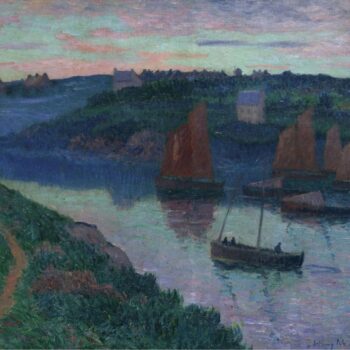 Fishing Boats in Brittany, 1897