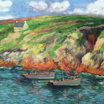 Fishing Boats near the Breton Coast