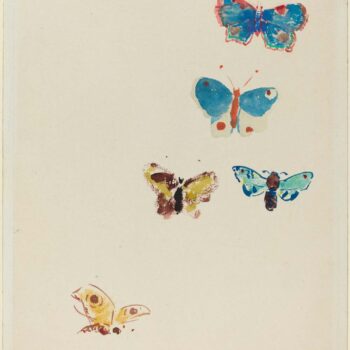 Five Butterflies, 1912