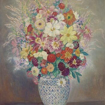 Floral Composition with Dahlias, 1912