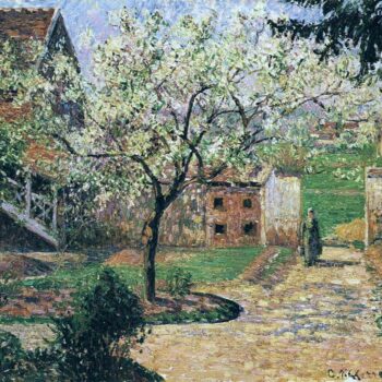 Flowering Plum Tree, Eragny, 1894