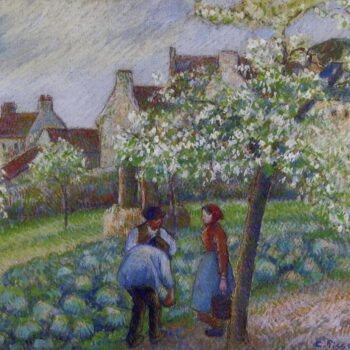 Flowering Plum Trees, 1890