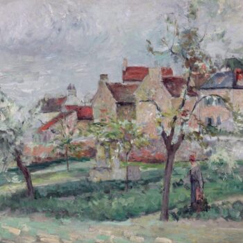 Flowering Plum Trees, Pontois, 1876