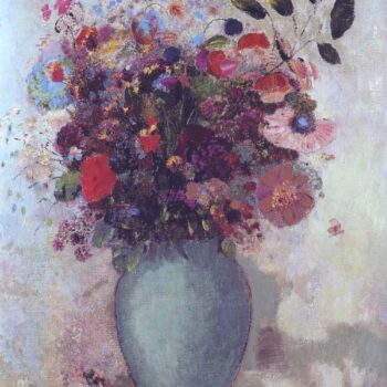 Flowers in a Turquoise Vase, 1910