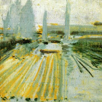 Fog and Small Sailboats, 1900