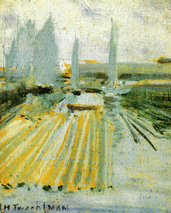Fog and Small Sailboats, 1900