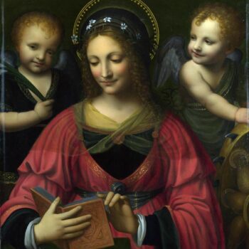 Follower of Bernardino Luini. St. Catherine (early 16th century)
