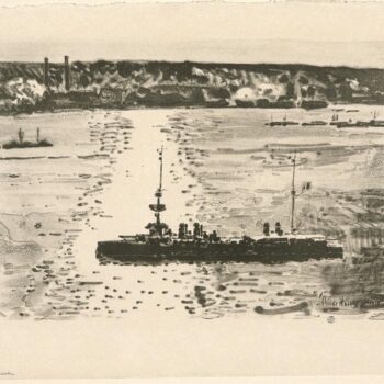 French Cruiser, 1918