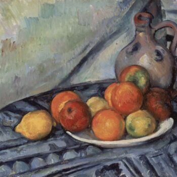 Fruit and a Jug on a Table, 1890-94