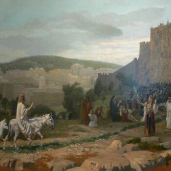 Gerome  L'entree du Christ a Jerusalem