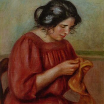 Gabrielle Mending, 1908