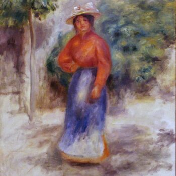 Gabrielle in the Garden