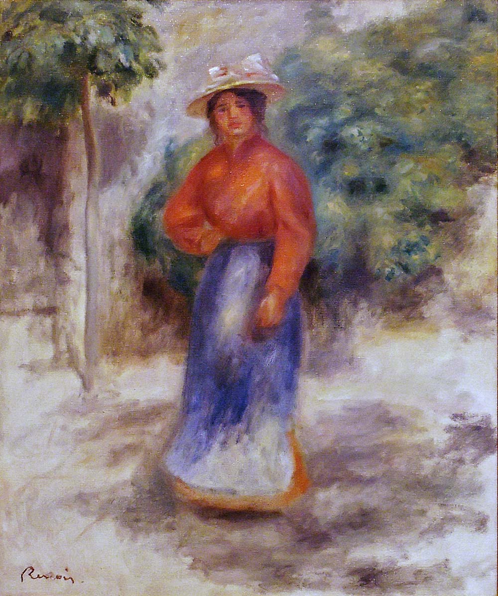 Gabrielle in the Garden