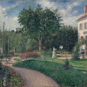 Garden of Les Mathurins at Pontoise, 1876