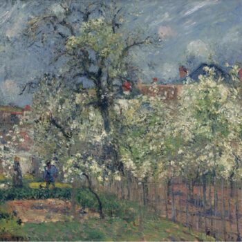Garden of Maubuisson, Pontoise. Pear Trees in Bloom, 1877