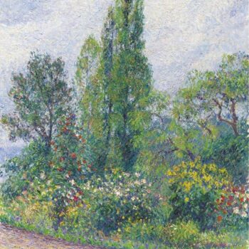 Garden of Octave Mirbeau at Damps (Eure), 1892