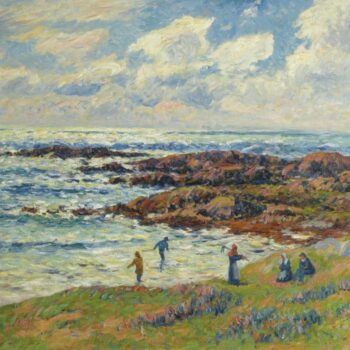 Gathering of Seaweeds at Nevez, 1908