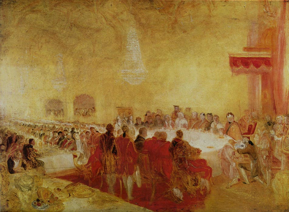 George IV at the Provost's Banquet in the Parliament House, Edinburgh, 1822