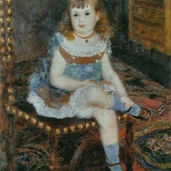 Georgette Charpentier Seated, 1876