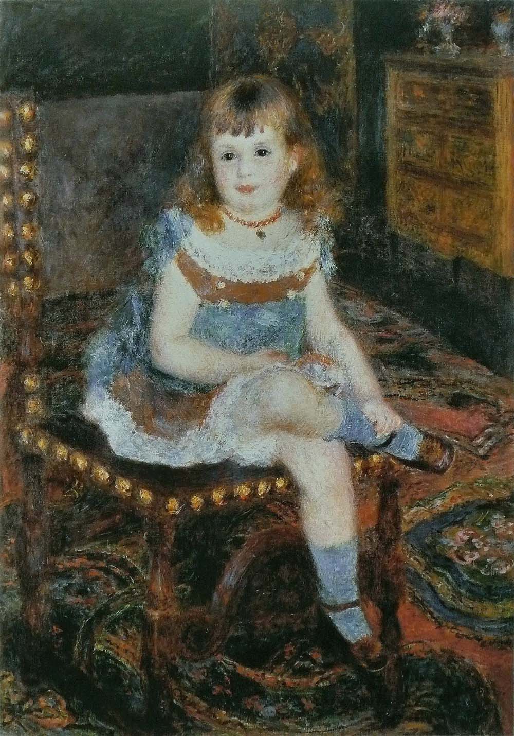 Georgette Charpentier Seated, 1876