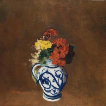 Geraniums and Other Flowers in a Vase, 1900