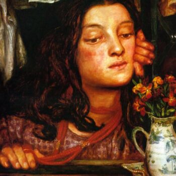 Girl at a Lattice, 1862