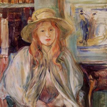 Girl in a Straw Hat - 1892