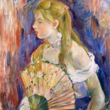 Girl with Fan - 1893