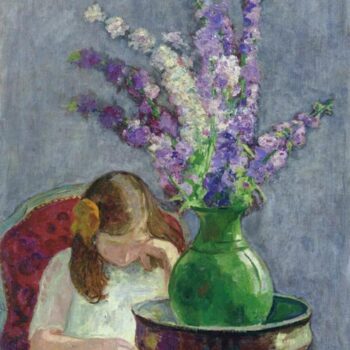 Girl with Flowers, 1909