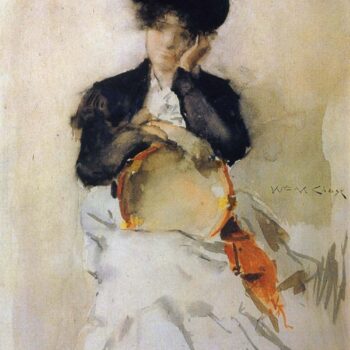 Girl with Tambourine, 1886