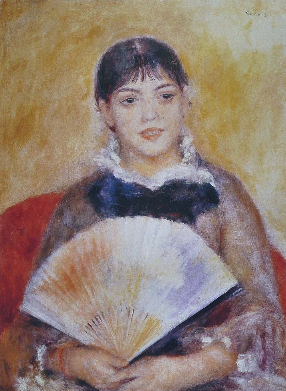 Girl with a Fan, 1880