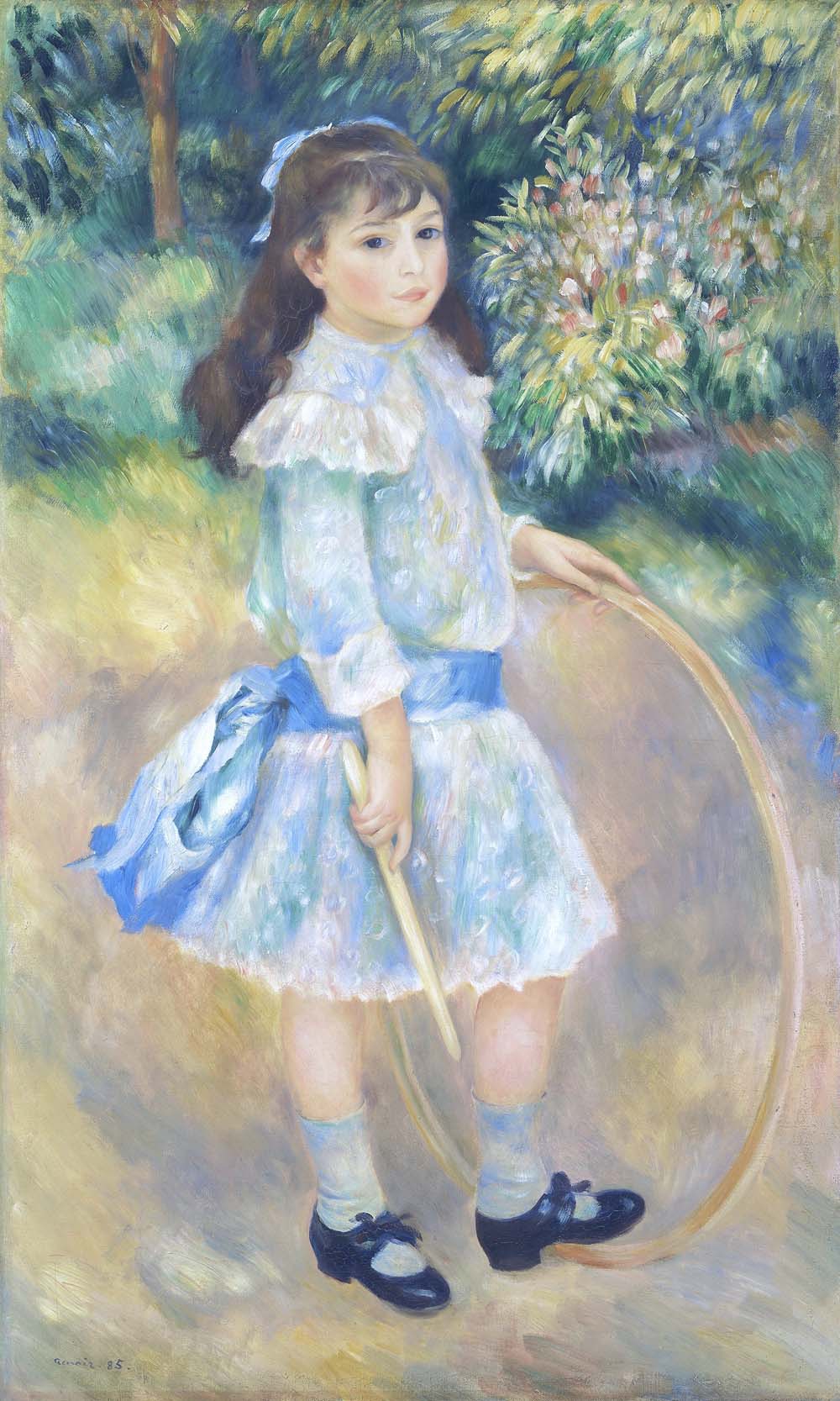Girl with a Hoop, 1885