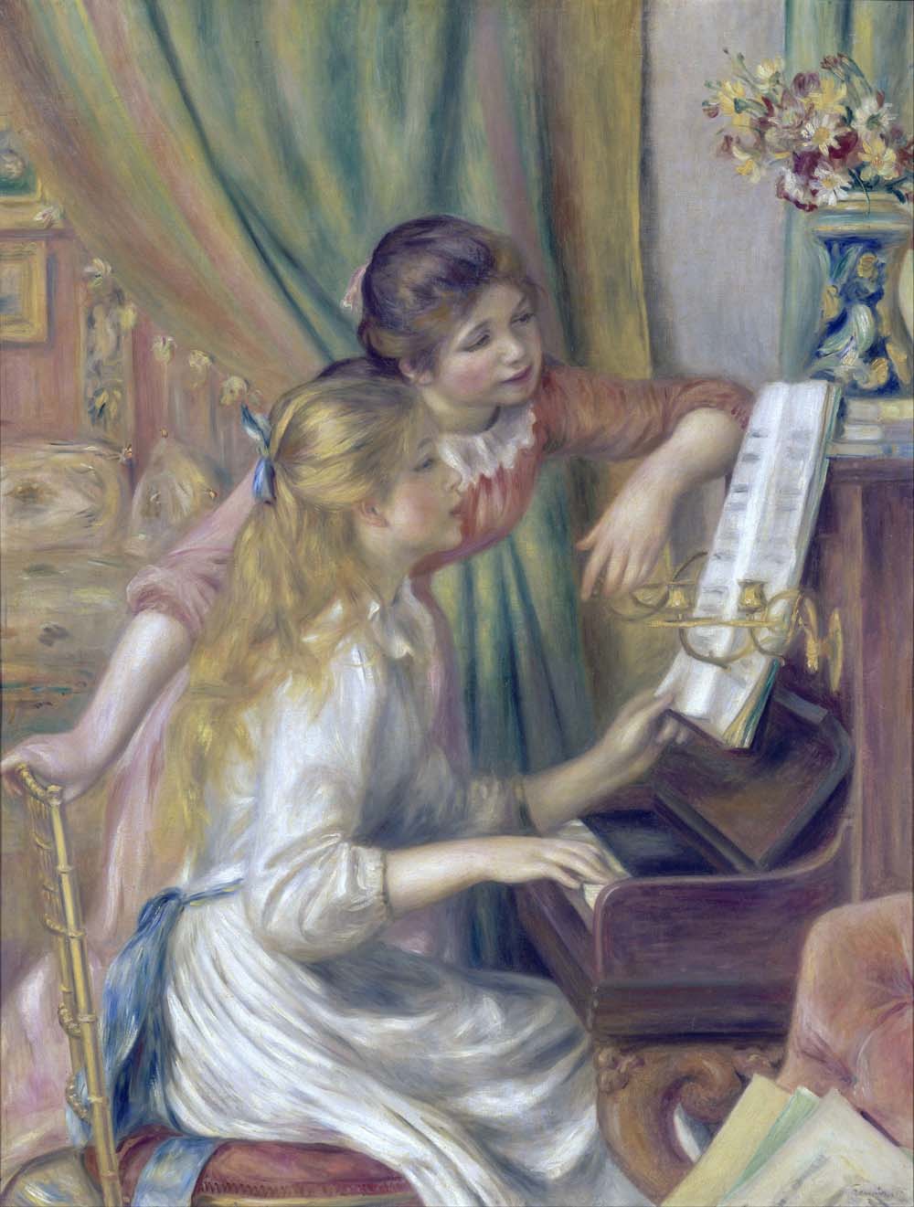 Girls at the Piano 01, 1892