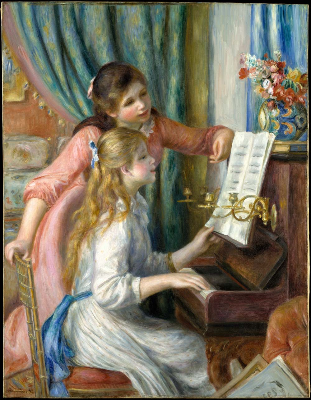 Girls at the Piano 03, 1892