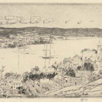 Gloucester - Outer Harbor, 1918