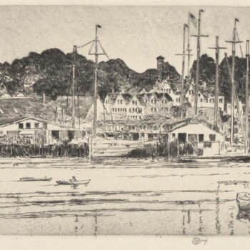 Gloucester, Inner Harbor, 1919