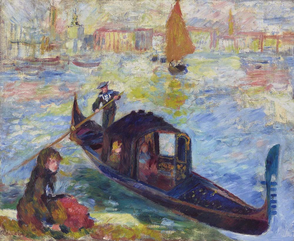 Gondola, Venice, 1881
