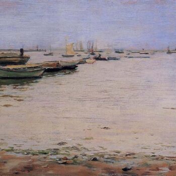 Gowanus Bay (aka Misty Day, Gowanus Bay), 1888
